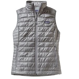 NWT Women's Nano Puff Gray Vest Medium